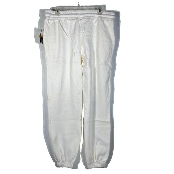 Peanuts Gang Snoopy And Friends Womens Large Holiday Jogger Sweatpants Off White - Picture 11 of 16